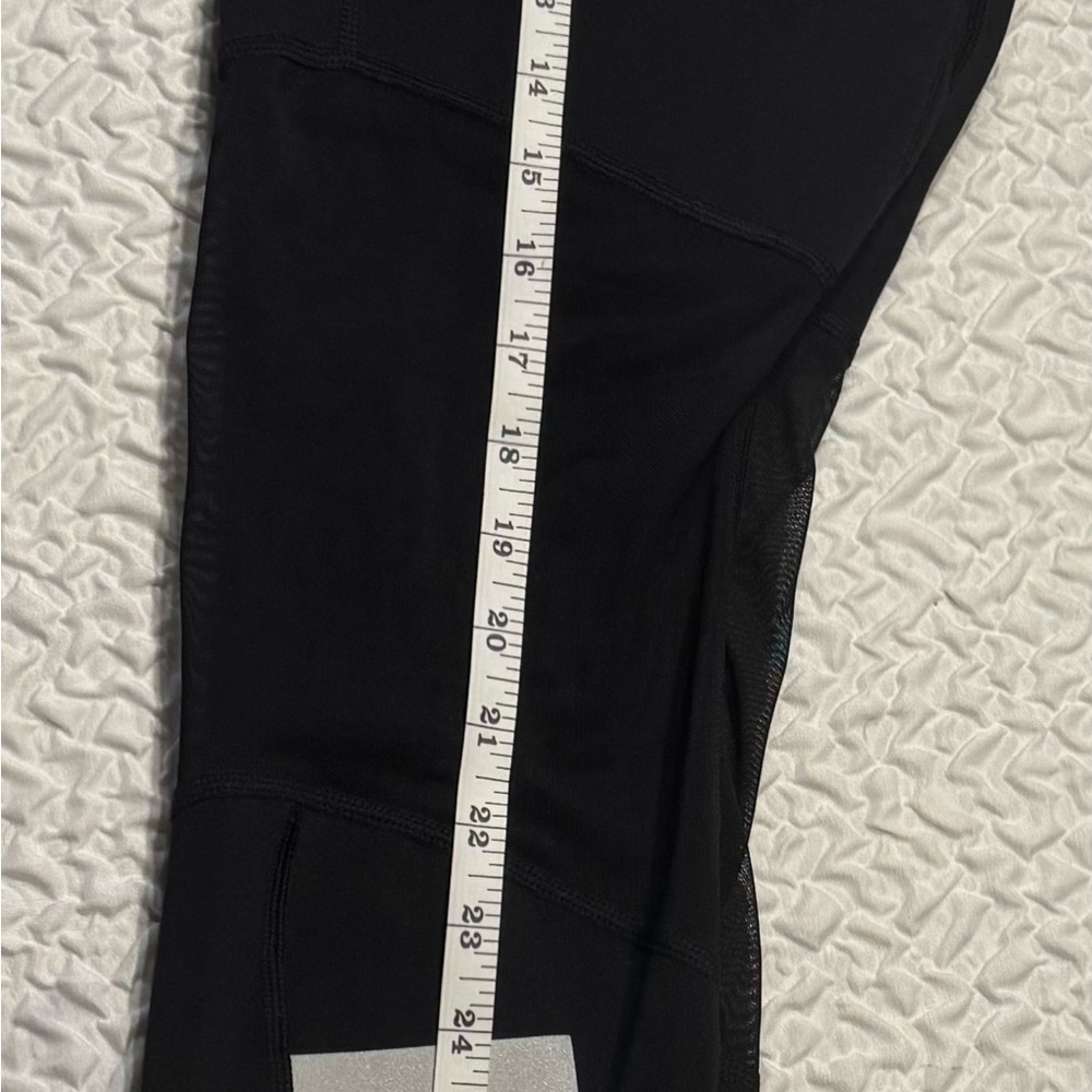 Black leggings. Size M. - Picture 4 of 12